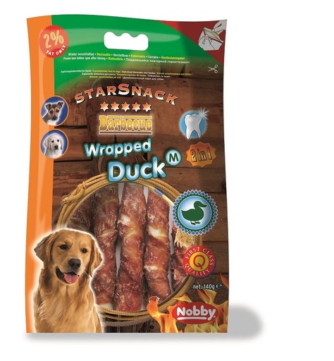 [NB70073] StarSnack Barbecue Verpakte Eend M, 140 g 