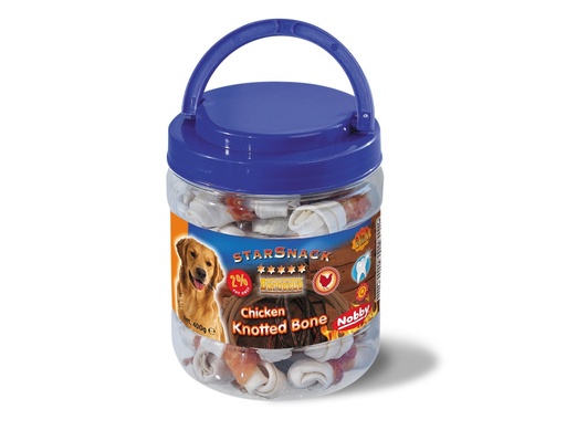 [NB70098] StarSnack Barbecue Kip Geknoopt Bot Jar 400 g 