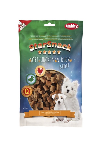 [NB70161] StarSnack MINI Kip en Eend 70 g 