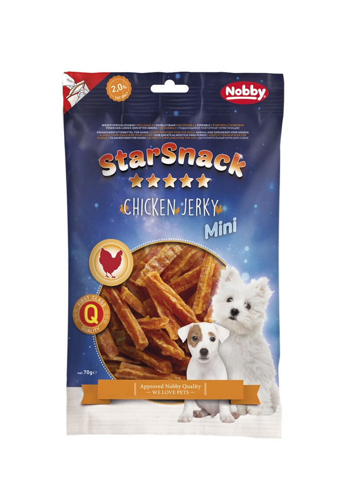 StarSnack MINI Kip Jerky 70 g 