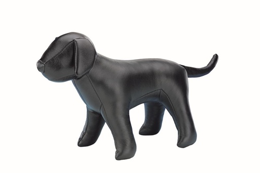 [NB70220] Hond voor presentatie 25 x 30 cm zwart