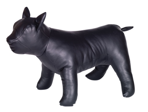 [NB70222] Hond voor presentatie BULLDOG 34 cm zwart