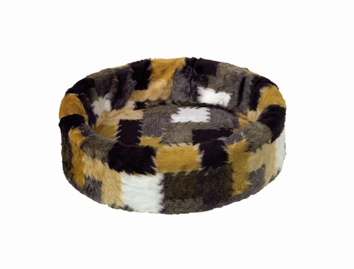 [NB71081] Pluche bed 50 cm patchwork