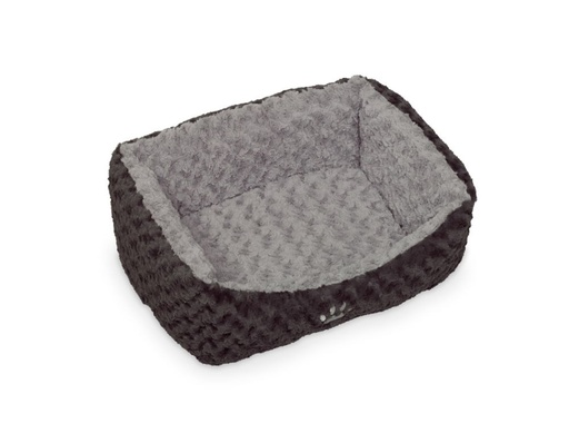 [NB71184] Comfortbed "SEOLI" l x b x h: 60 x 48 x 19 cm donker grijs-licht grijs