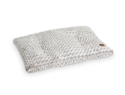 [NB71496] comfortkussen vierkant "ARUSHA" L x W x H: 92 x 65 x 6 cm bruin flecked