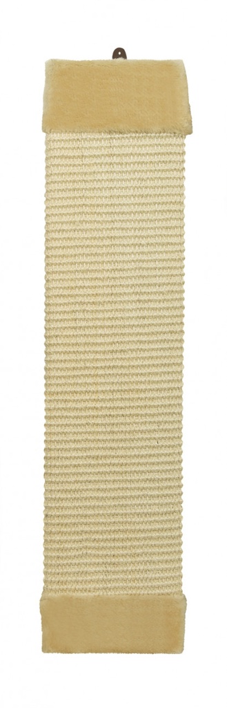 Krabbord met pluche 61 x 15 cm beige