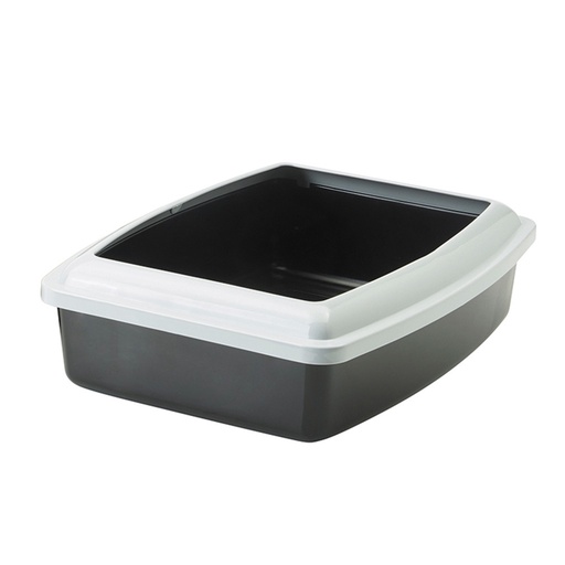 [NB72062] Kattentoilet "Ovaal jumbo" 56 x 43,5 x 14,5 cm 3 kleuren Mix kleuren
