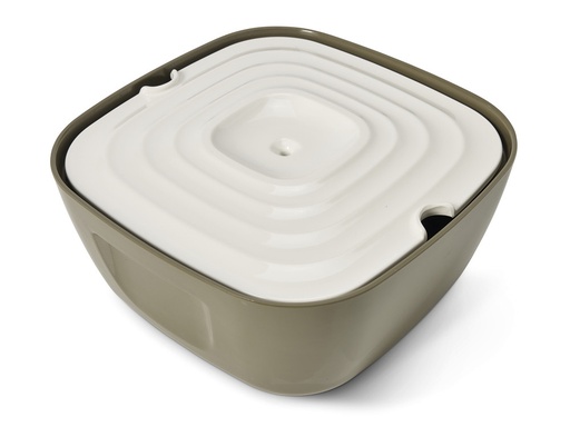 [NB72236] Drinkfontein "Vulkaan" wormgrijs