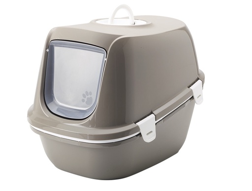 [NB72333] Kattentoilet "Reina Sift" 64 x 46 x 45 cm warmgrijs