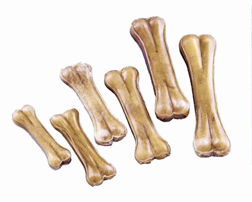 [NB72416] Bot van ongelooide huid geperst 10,0 cm; 30 g 
