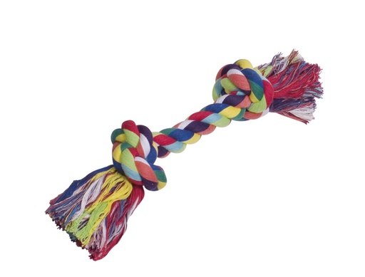[NB72491] Touwspeelgoed, speeltouw 270 g; 2 knots,  36 cm 
