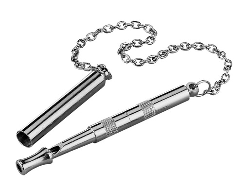 [NB72654] Dressuurfluit metaal 11 cm 