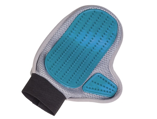 [NB72687] Verzorgingshandschoen met rubber en microvezel