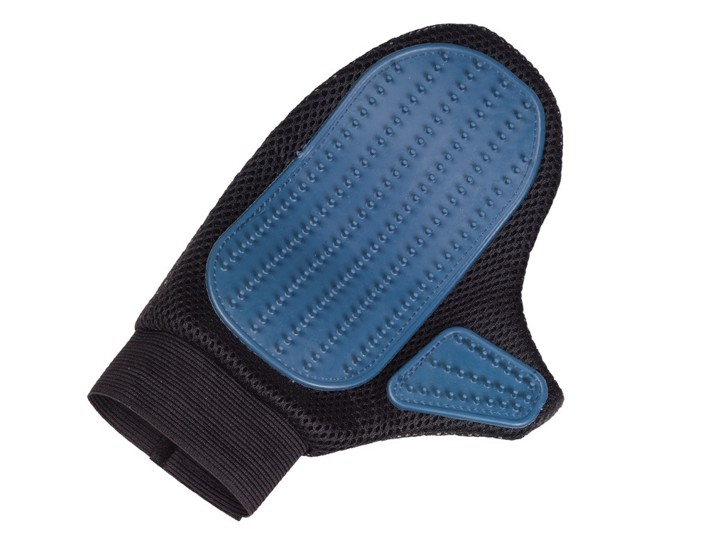 Verzorgingshandschoen met rubber en mesh