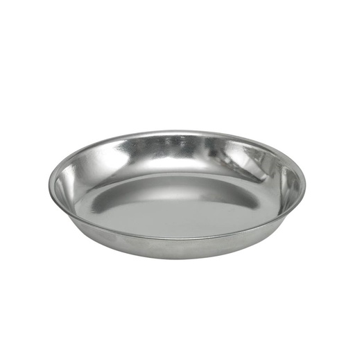 [NB72800] Roestvrijstalen kom plat