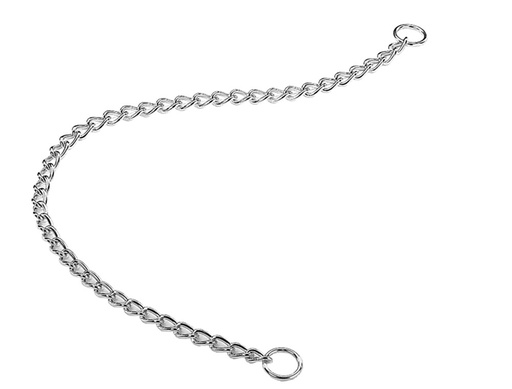 [NB73017] Kettingen chroom, kleine schakels l: 75 cm  4,0 mm 
