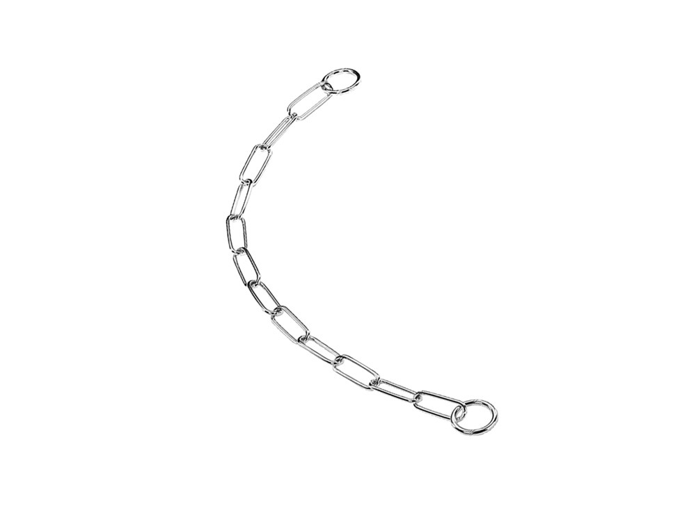 Kettingen chroom, grote schakels l: 60 cm  3,0 mm 