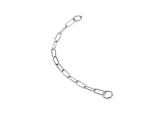 [NB73023] Kettingen chroom, grote schakels l: 60 cm  3,0 mm 