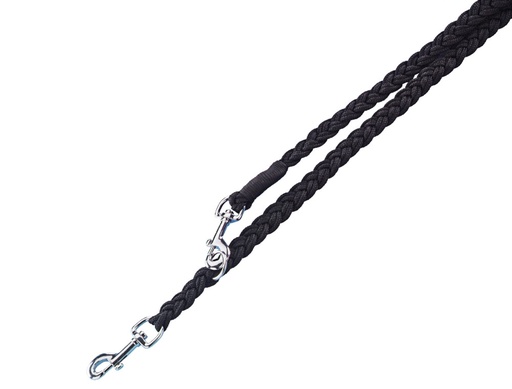 [NB7312605] Trainingslijn, gevlochten l: 200 cm; b: 16 mm zwart
