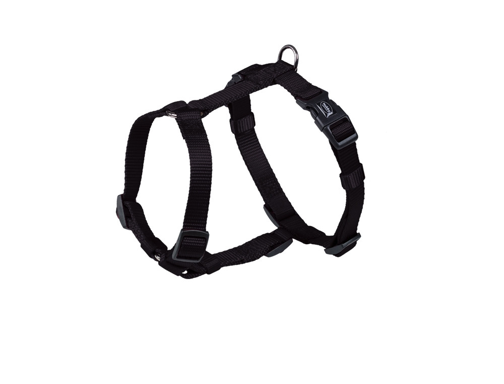 Harnas "Klassiek" borst: 14/20 cm; b: 10 mm zwart