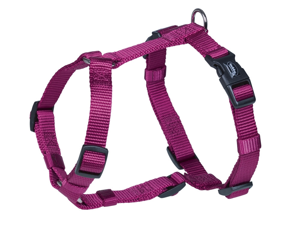 Harnas "Klassiek" borst: 20/35 cm; b: 10 mm rasberry