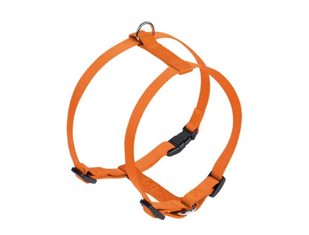 Harnas "Klassiek" borst: 70/90 cm; b: 25 mm oranje