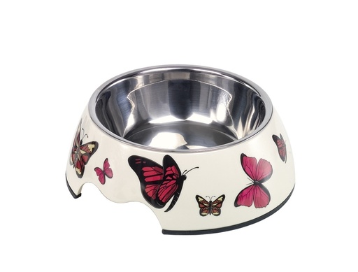 [NB73334] Melamine schaal "VLINDER"