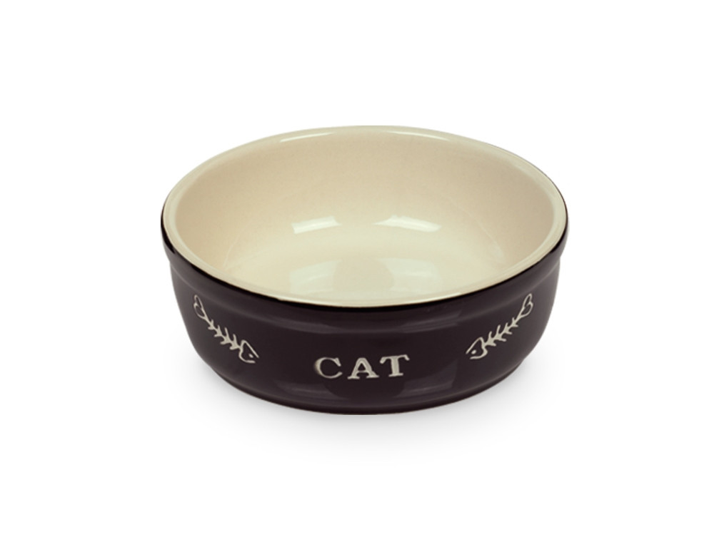 Kat keramische schaal "CAT"