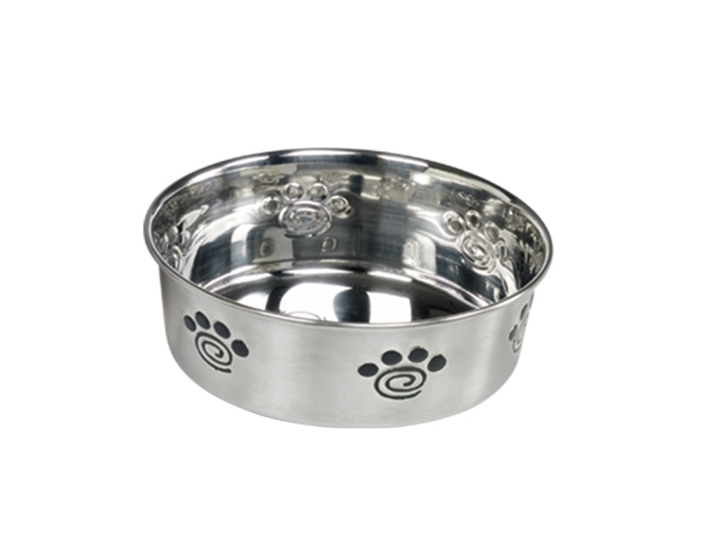 Roestvrijstalen kom ZWARE SPIRAAL, antislip 20,5 cm 1,90 ltr 