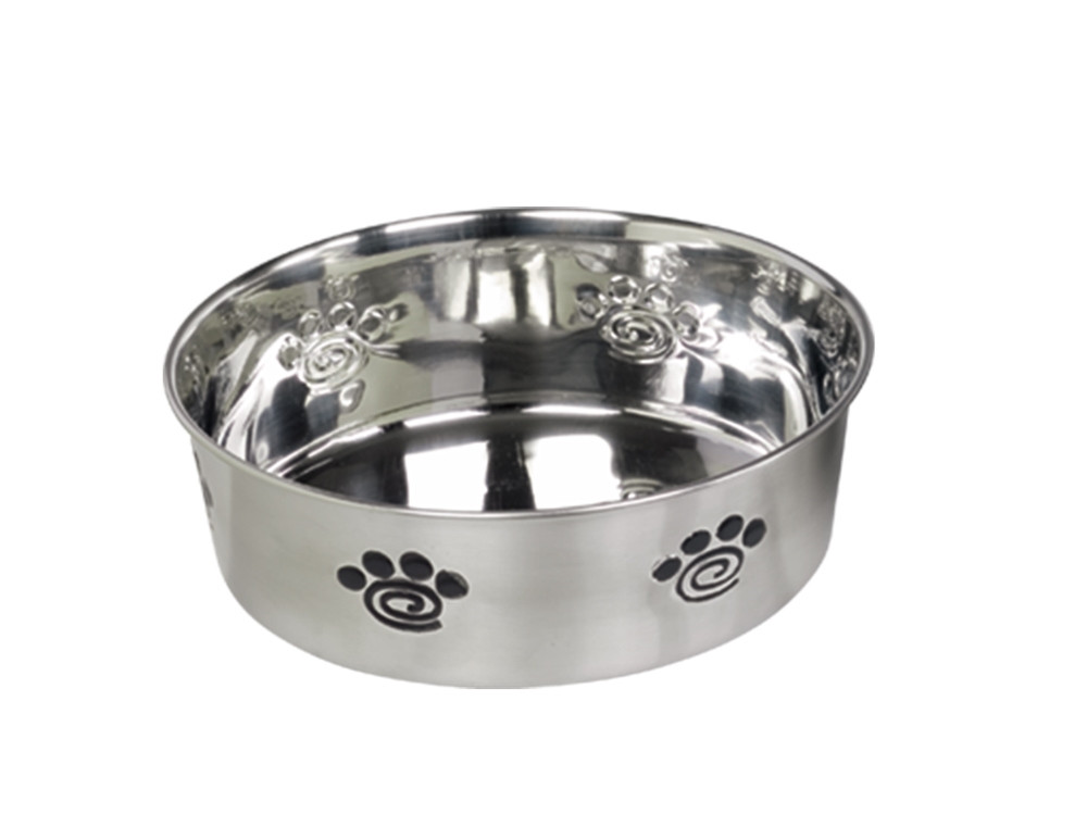 Roestvrijstalen kom ZWARE SPIRAAL, antislip 24,0 cm 2,70 ltr 