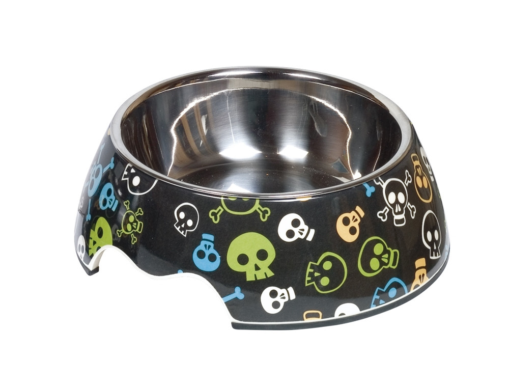 Melamine schaal "Schedel"