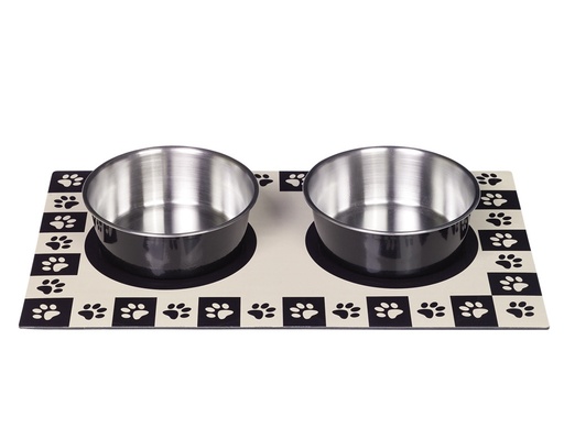 [NB73817] "MAGNETISCHE" set L 2 x 16 cm 0,92 ltr creme-zwart