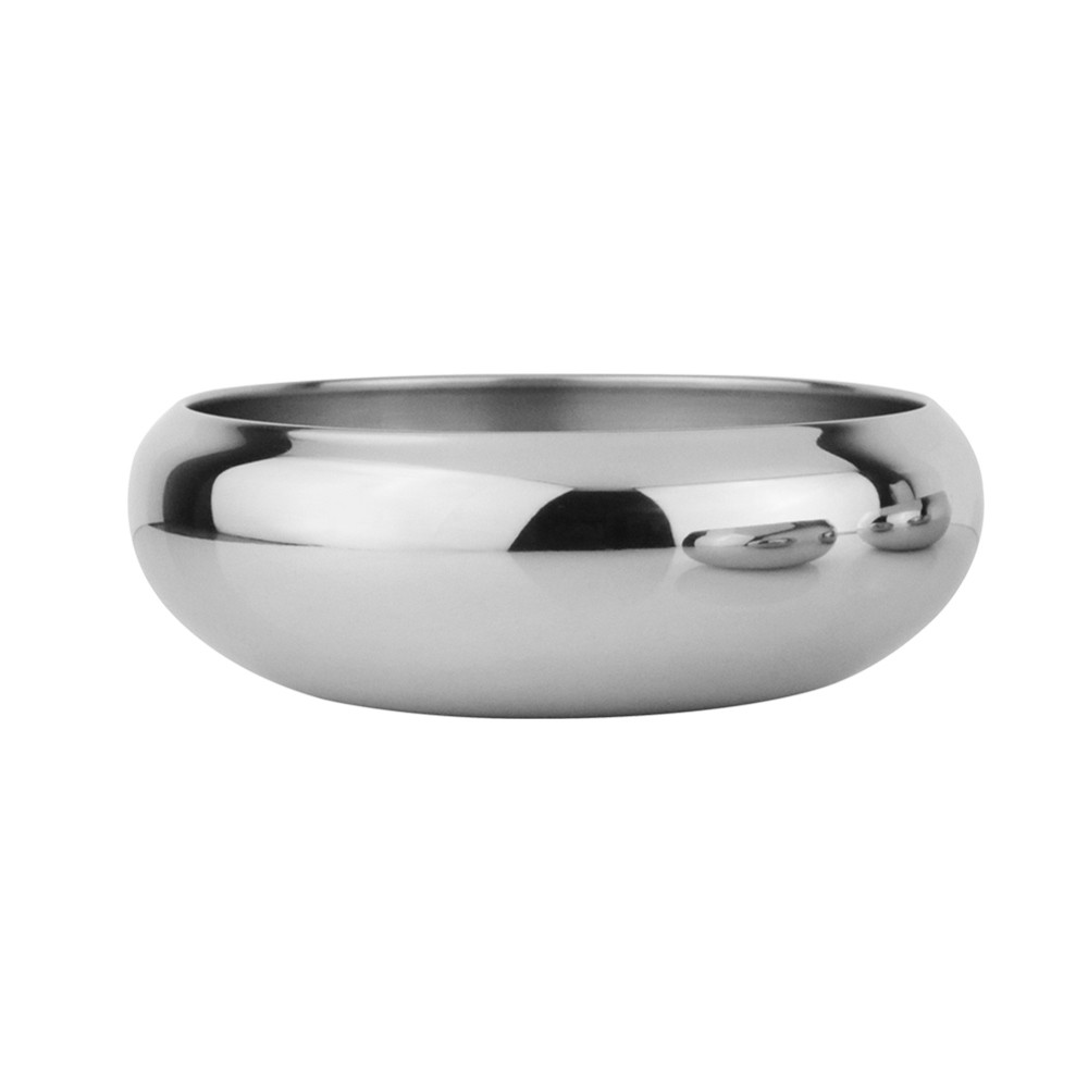 Roestvrijstalen kom "ASIL", antislip  14 X 5,5 cm;  700 ml 