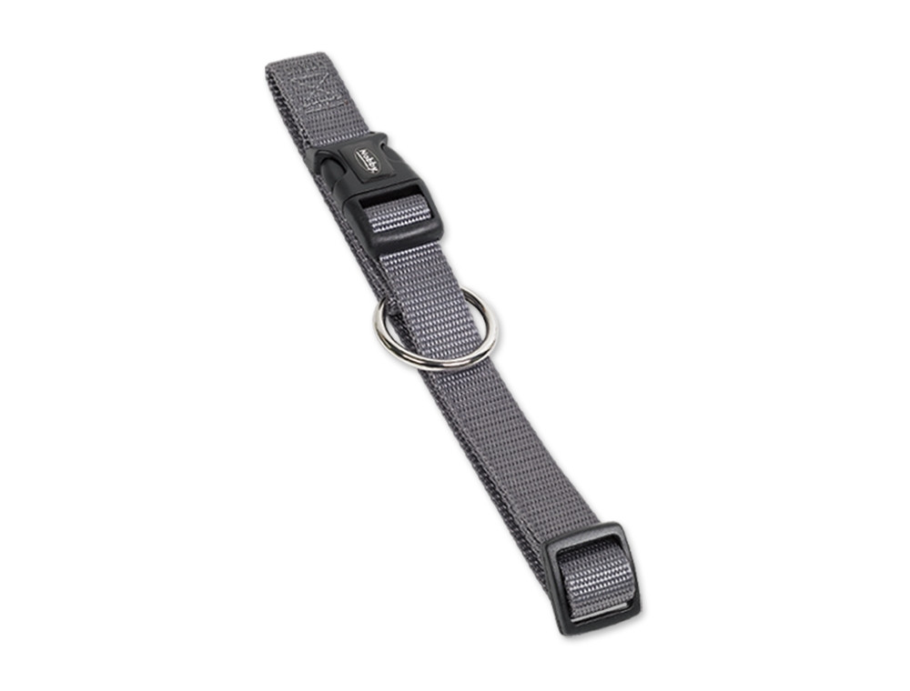 Kraag "Klassiek" l: 30-45 cm; b: 15 mm grijs
