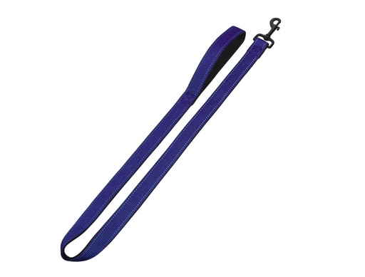 [NB7478606] Lijn "Classic Reflect SOFT" l: 120 cm; b: 15/20 mm blauw/zwart