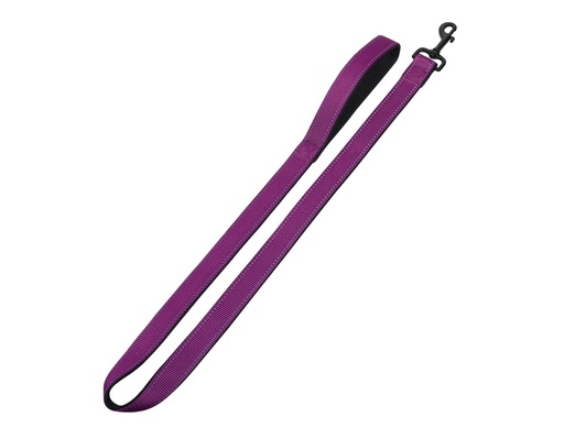 [NB7478638] Lijn "Classic Reflect SOFT" l: 120 cm; b: 15/20 mm paars/zwart