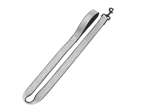 [NB7478642] Lijn "Classic Reflect SOFT" l: 120 cm; b: 15/20 mm grijs/zwart