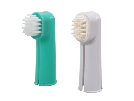 [NB74883] Vinger tandenborst.el Set 2 st. 
