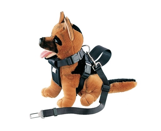 [NB75327] Harnas inclusief veiligheidsgordel maat XL; nek: 15-78 cm; taille:16-91 cm zwart