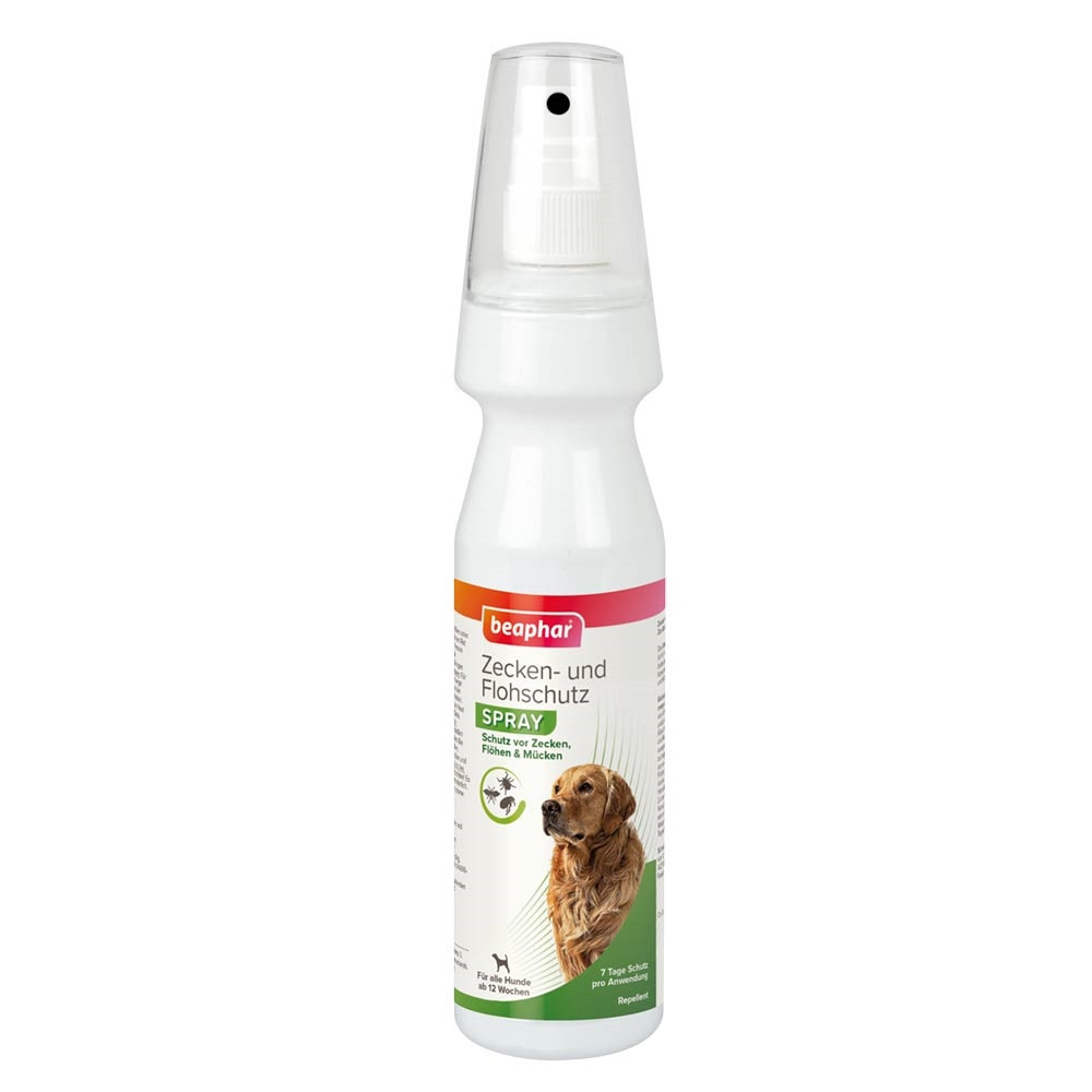 Tegen teken- en vlooienbeschermingsspray