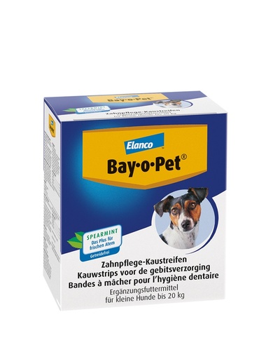 [NB75475] Bay-o-Pet tandheelkundige kauwstrips met groene munt