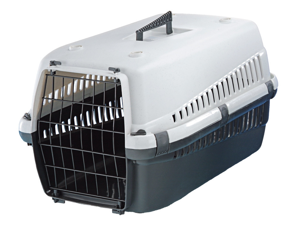 Huisdieren krat l x b x h: 54 x 38 x 33 cm grijs