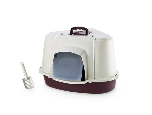 [NB7632201] Kattenhoektoilet met dak speciaal