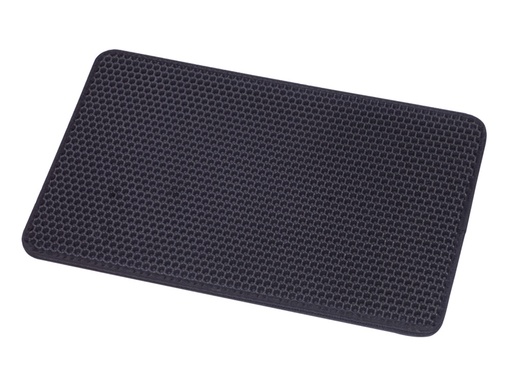 [NB76410] Zwerfvuilzeefmat square 39 x 60 cm zwart