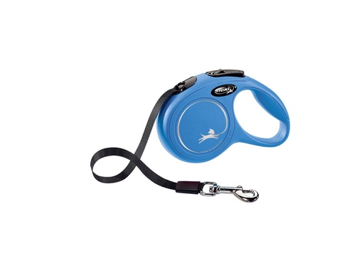 [NB76894] Flexi NIEUWE KLASSIEKE XS TAPE 3 m blauw