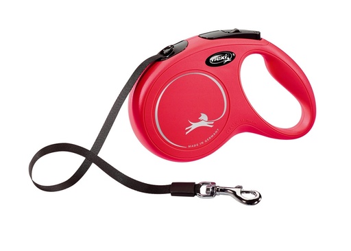 [NB76971] Flexi NIEUWE KLASSIEKE M TAPE 5 m rood