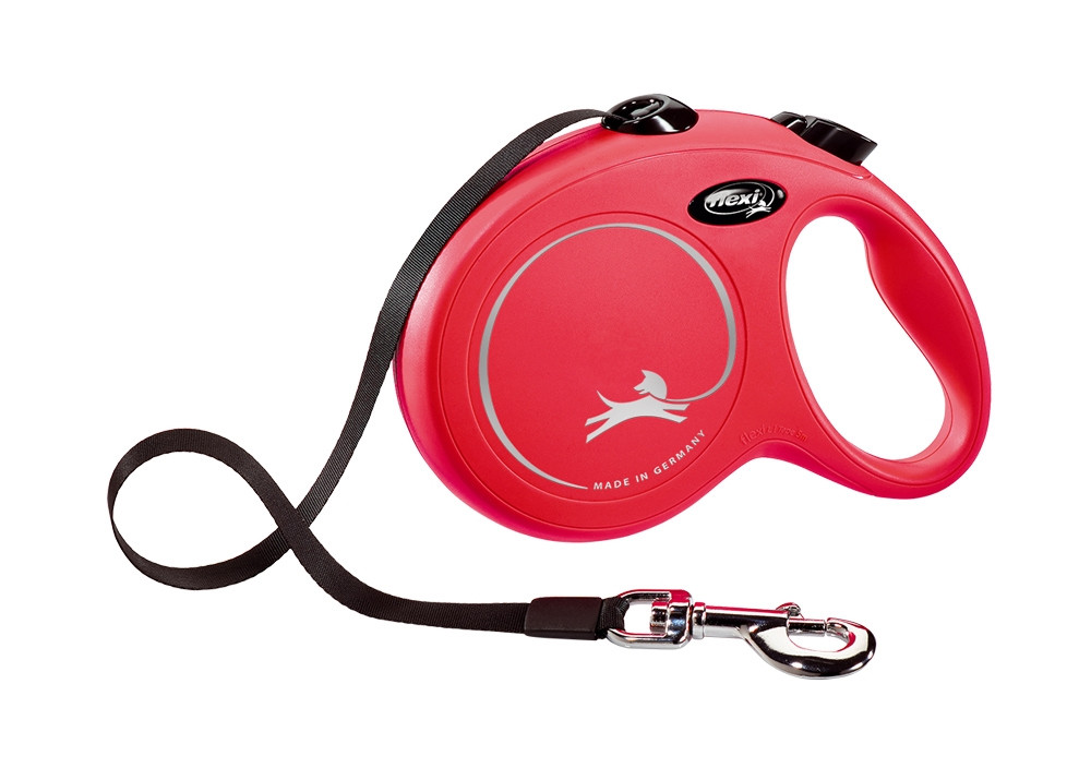 Flexi NIEUWE KLASSIEKE L TAPE 5 m rood