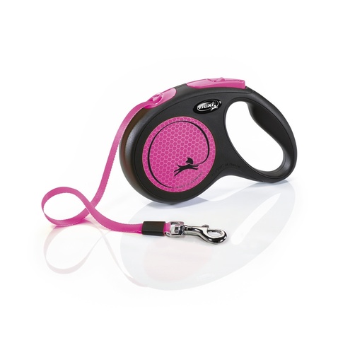 [NB76994] Flexi Nieuwe Neon Speciale Editie TAPE 5 m neon-roze