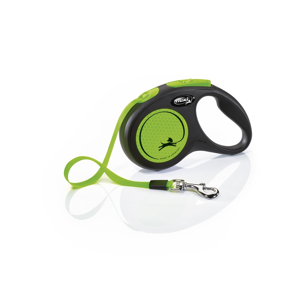 Flexi NIEUW NEON S TAPE 5 m neon-groen