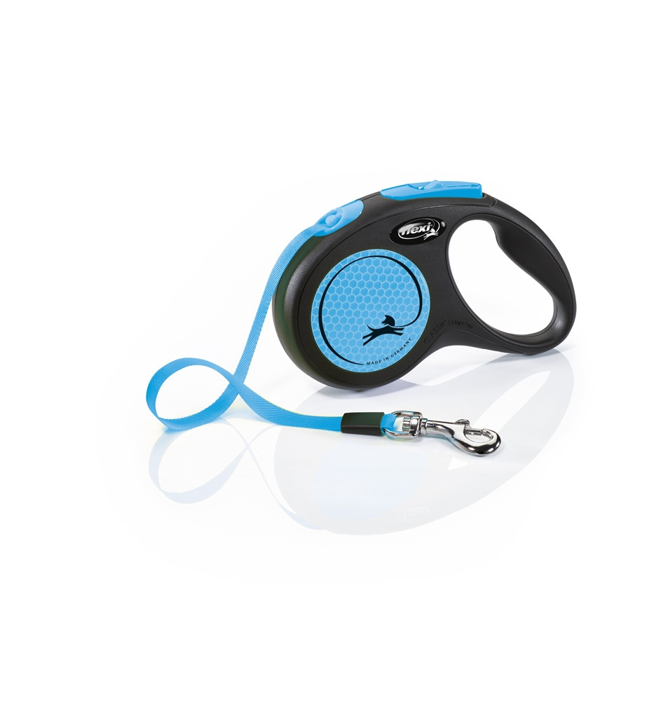 Flexi NIEUW NEON S TAPE 5 m neon-blauw